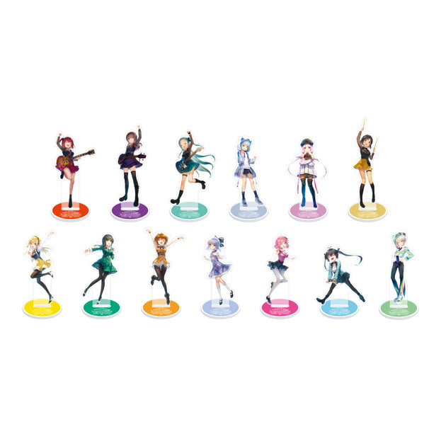ライブ喫茶あけさか」オリジナルアクリルスタンド（三送会Ver.）【全13