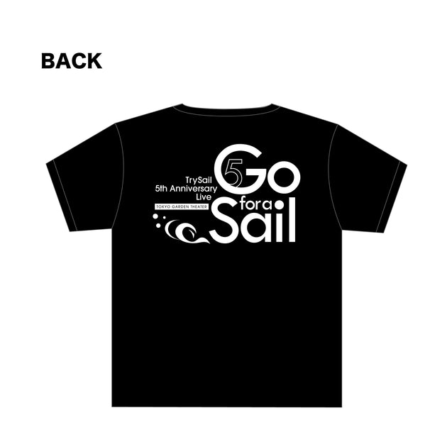 TrySail 5th Anniversary Live Go for a Sail ツアーTシャツ