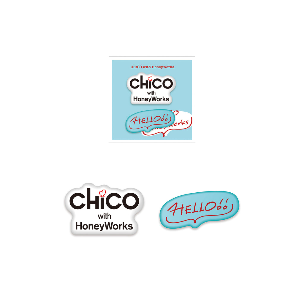 CHiCO with HoneyWorks Zepp tour 2026 『HELLO!!』ぷっくりステッカー