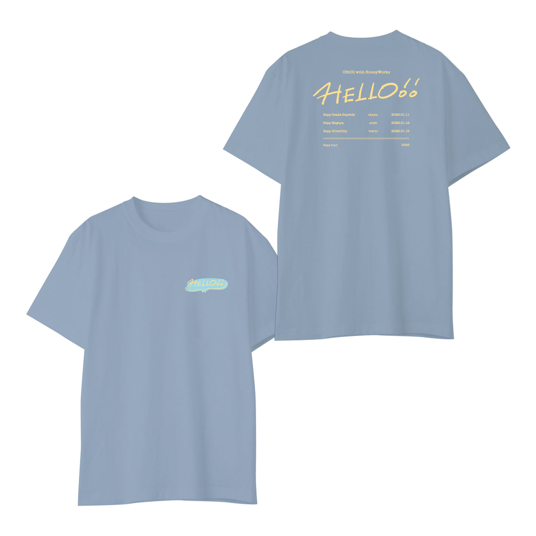 CHiCO with HoneyWorks Zepp tour 2026 『HELLO!!』会場カラーTシャツ