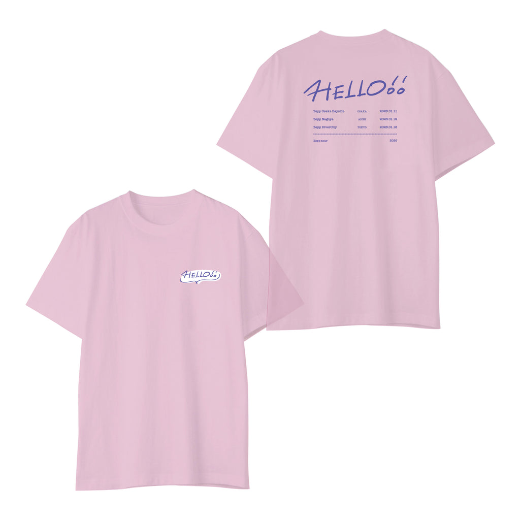 CHiCO with HoneyWorks Zepp tour 2026 『HELLO!!』会場カラーTシャツ