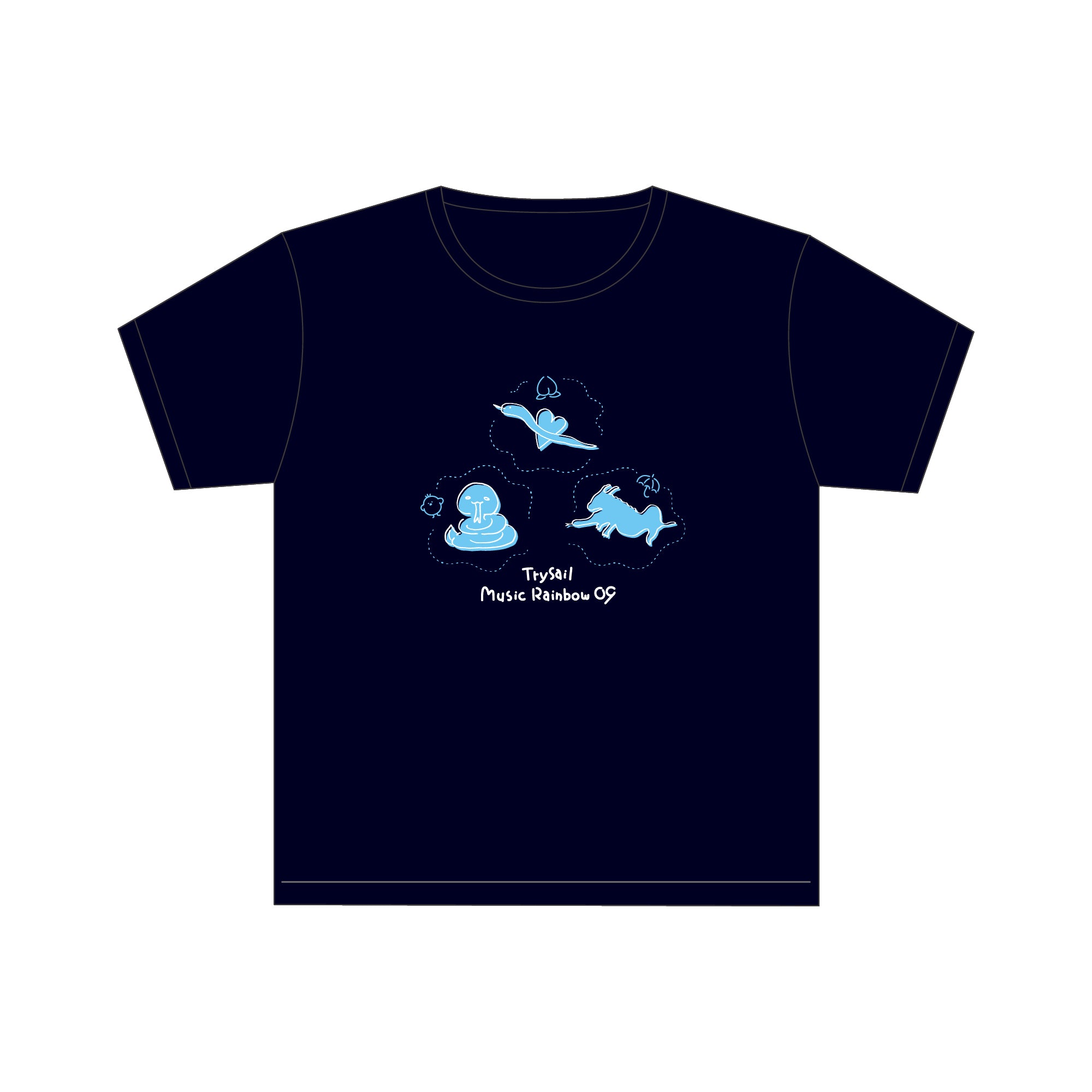 TrySail Live Tour 2021サイン入りTシャツ Tシャツ – ミュージックレインモール