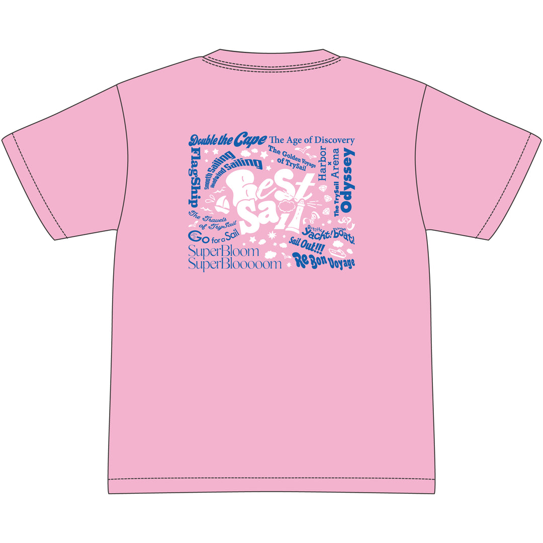 TrySail 10th Anniversary Tour 2025 “BestSail“ 会場カラーTシャツ
