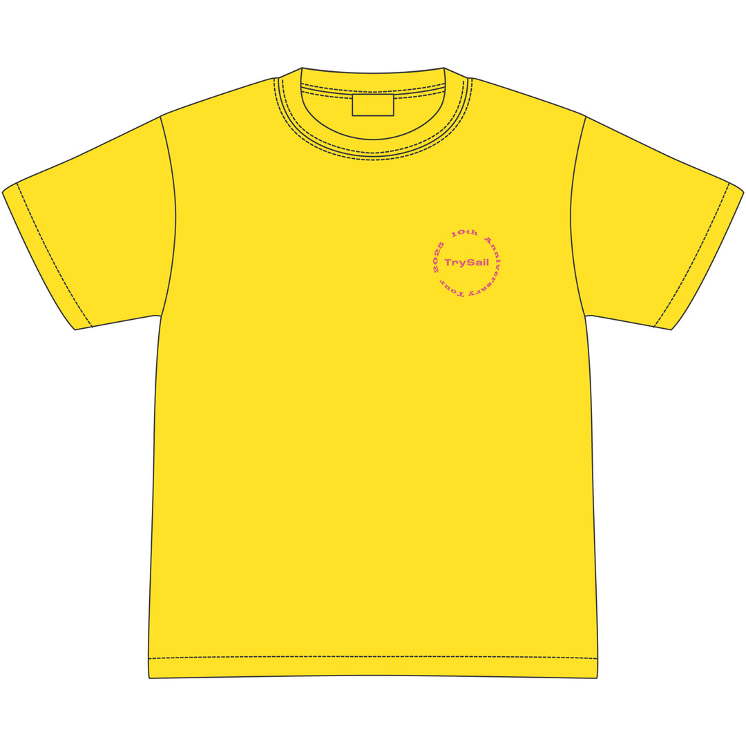 TrySail 10th Anniversary Tour 2025 “BestSail“ 会場カラーTシャツ