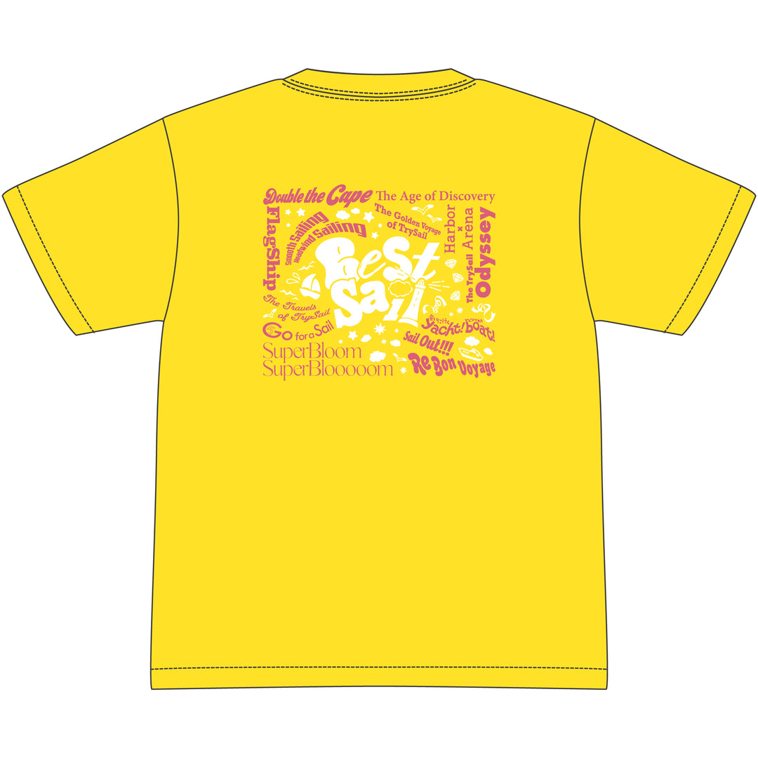 TrySail 10th Anniversary Tour 2025 “BestSail“ 会場カラーTシャツ