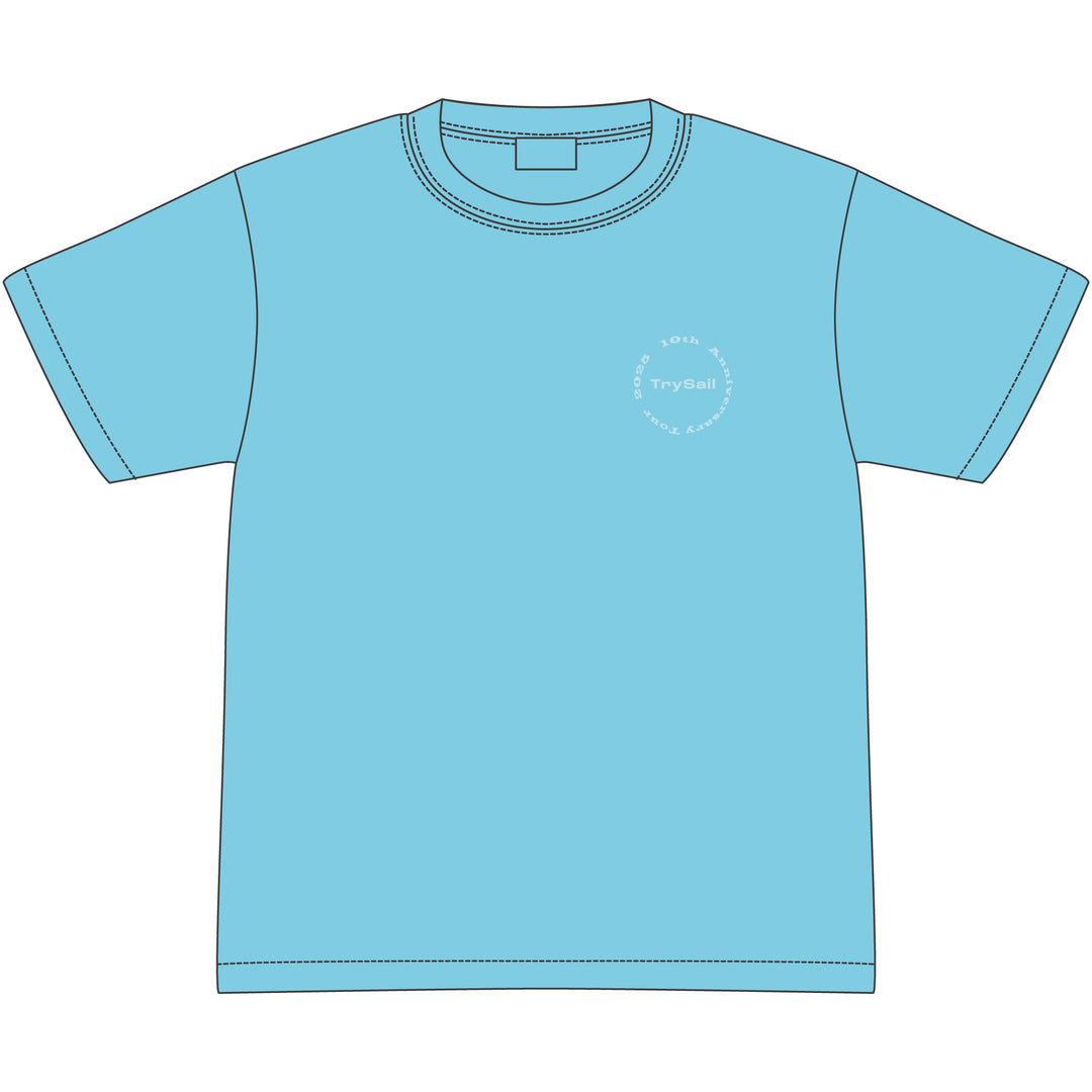 TrySail 10th Anniversary Tour 2025 “BestSail“ 会場カラーTシャツ