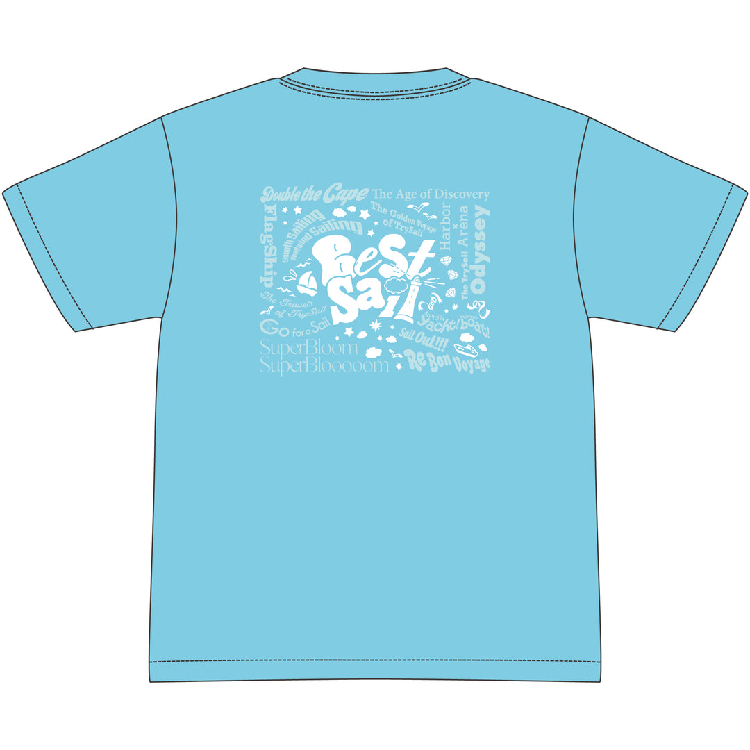 TrySail 10th Anniversary Tour 2025 “BestSail“ 会場カラーTシャツ
