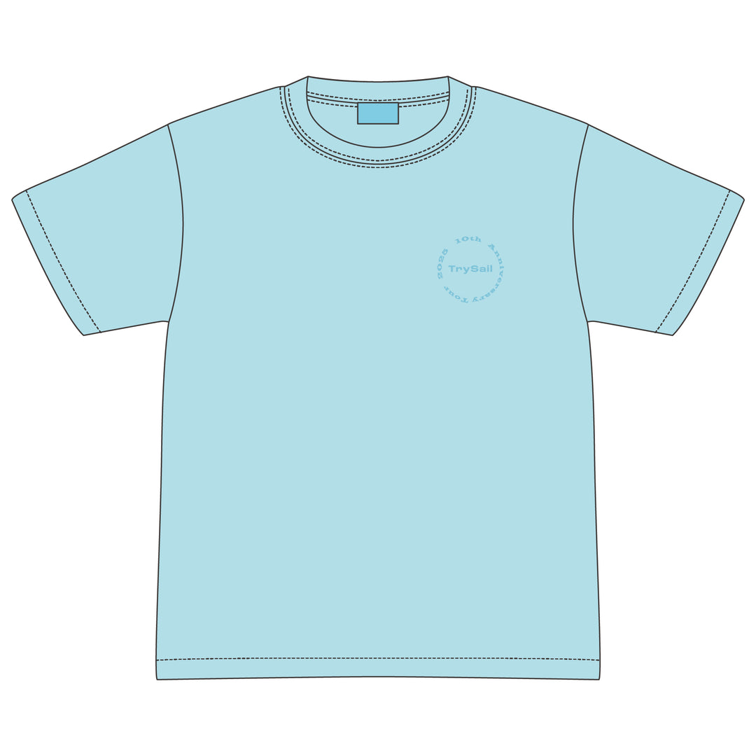 TrySail 10th Anniversary Tour 2025 “BestSail“ 会場カラーTシャツ