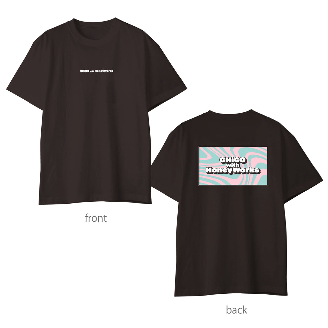 CHiCO with HoneyWorks マーブルBIG Tシャツ black – ミュージック