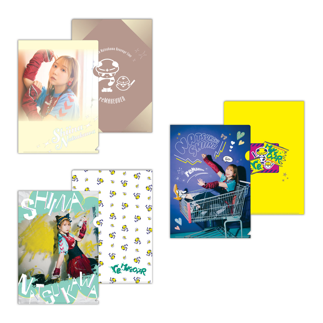 ローソンコラボ ミニクリアファイルセット LAWSON presents 夏川椎菜 Revenge Live 