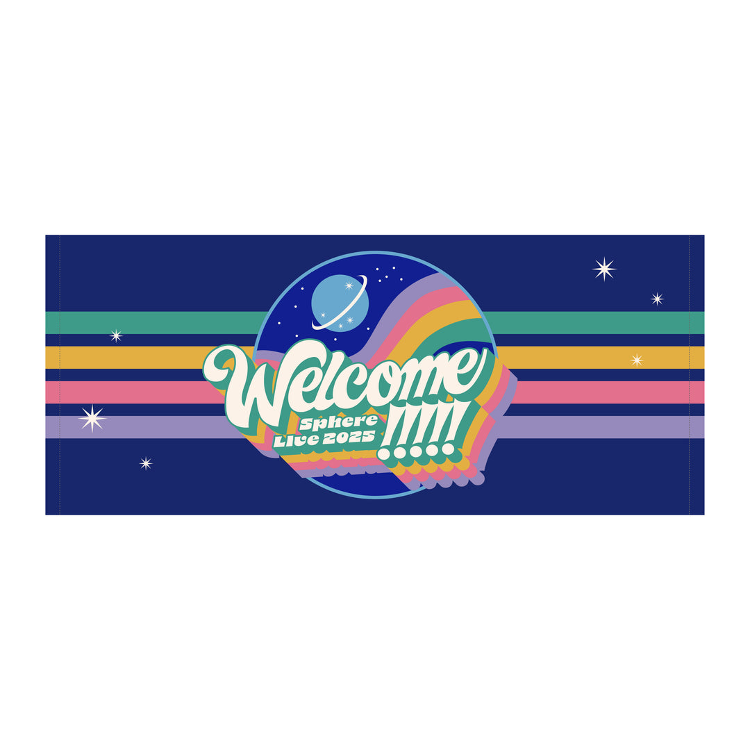 スフィアライブ2025 「Welcome!!!!!」 フェイスタオル – ミュージック