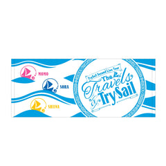 TrySail Second Live Tour  The Travels of TrySail フェイスタオル