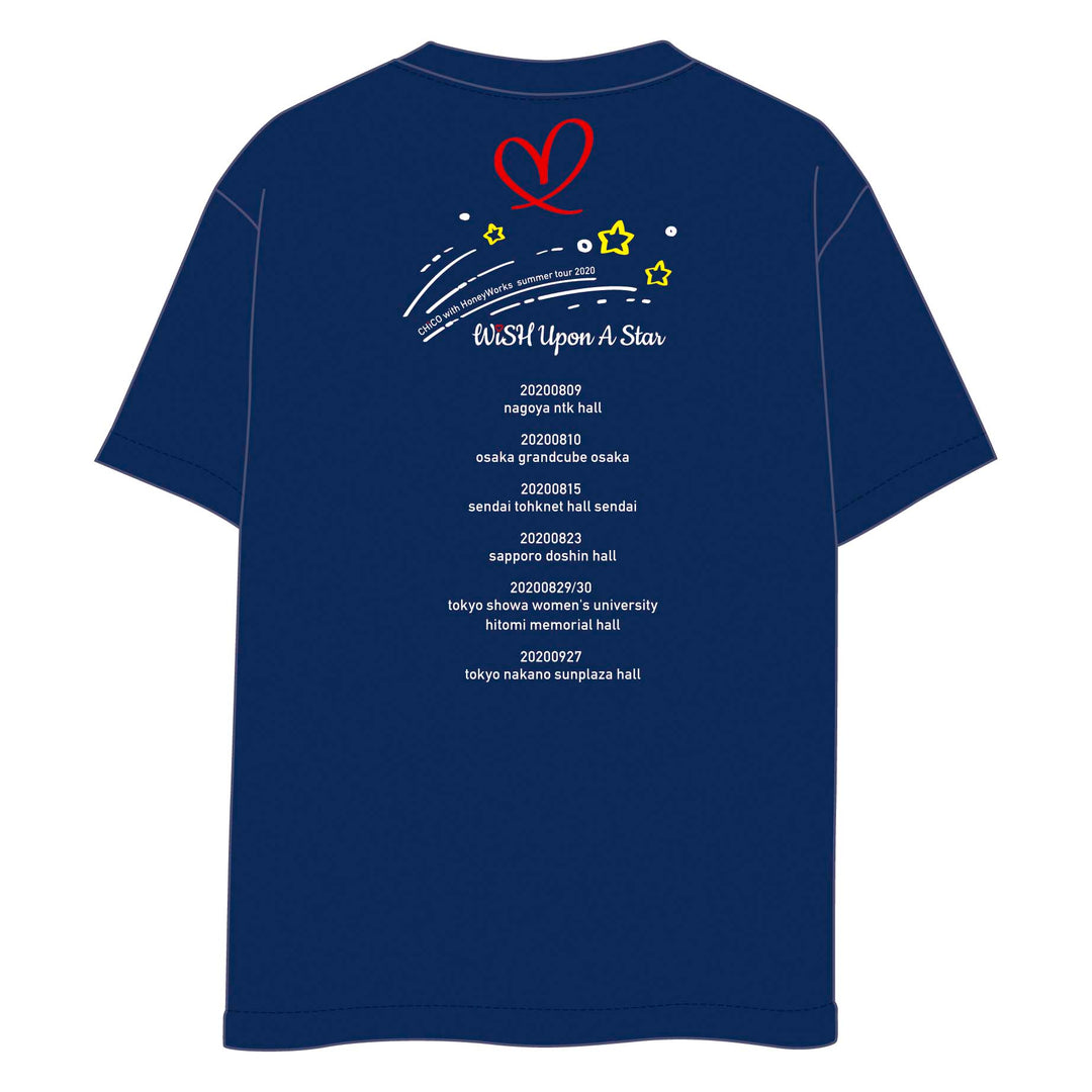 CHiCO with HoneyWorks WiSH Upon A Star ツアーTシャツ